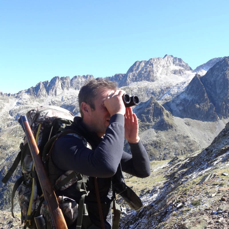 Guide de chasse professionnel montagne Thierry Borderolle